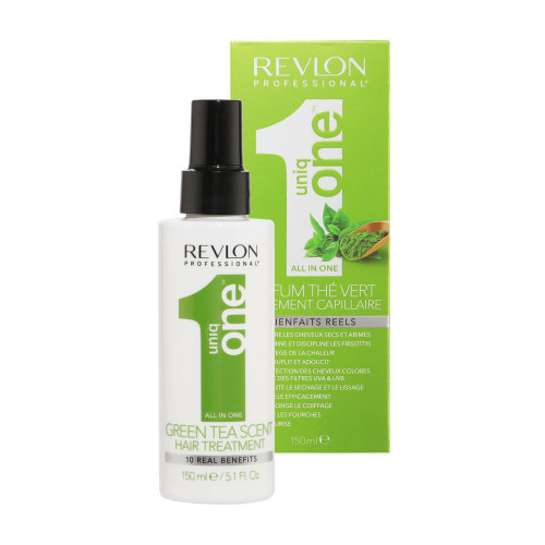 Revlon Professional Uniq One Hair Treatment Green Tea Fragrance Nenoskalojamā matu maska 150ml