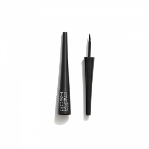 GOSH Copenhagen Liquid Eye Liner Pen Šķidrais acu laineris Black