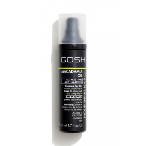 GOSH Copenhagen Macadamia Nourishing Hair Oil Barojošā eļļa 50ml