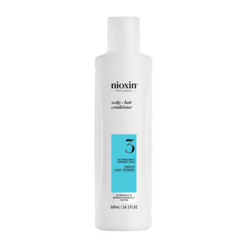 Nioxin System 3 Conditioner Galvas ādas un matu kondicionieris minimāli retinošiem matiem 300ml