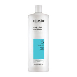 Nioxin System 3 Conditioner Galvas ādas un matu kondicionieris minimāli retinošiem matiem 300ml