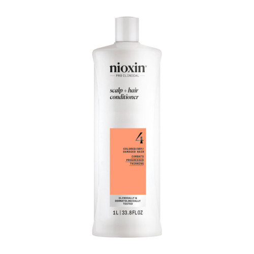 Nioxin System 4 Conditioner Galvas ādas un matu kondicionieris retinošiem matiem 300ml