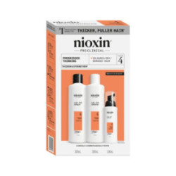 Nioxin System 4 Kit Matu kopšanas komplekts stipri retinātiem matiem 150ml+150ml+40ml