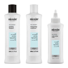 Nioxin Scalp Recovery Kit Galvas ādas atjaunošanas komplekts blaugznainai galvas ādai 200ml+200ml+100ml