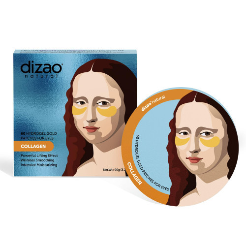 Dizao Hydrogel Eyepatch Collagen Hidrogēla acu spilventiņi