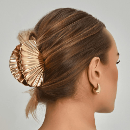 LAETI Big Hair Clip Manon Liela matu sprādze Gold