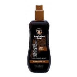 Australian Gold Dark Tanning Accelerator Spray Gel Iedegumu veicinošs sauļošanās losjons 237ml