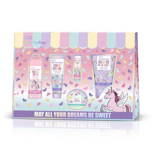 Baylis & Harding Beauticology Candy Dreamland Beauty Gift Set Svinīgs, rotaļīgs ķermeņa kopšanas komplekts