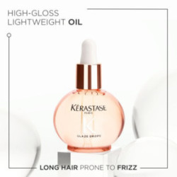 Kerastase Gloss Absolu Glaze Drops Hair Oil Vieglas tekstūras eļļa, izceļoša matu spīdīgumumu 45ml