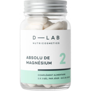 D-LAB Nutricosmetics Absolu De Magnesium Pure Magnesium Uztura bagātinātājs, tīrs magnijs 1 Mēnesim