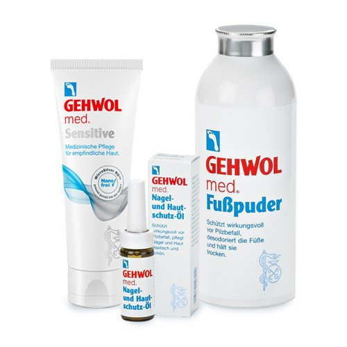 Gehwol Intensīvās pēdu aprūpes komplekts aizsardzībai pret sēnīšu infekcijām