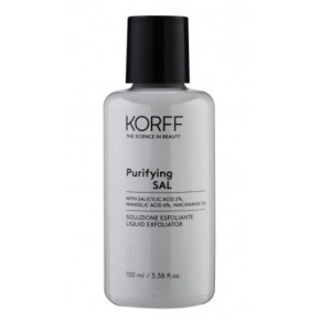 KORFF Purifying Sal Liquid Exfoliator Šķidrais sejas tīrīšanas skrubis 100ml