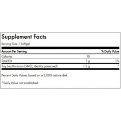 SWANSON Soy Lecithin Cardiovascular Heath 1200mg Lecitīns (bez ĢMO) 90 kapsulas