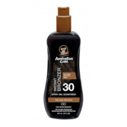 Australian Gold Spray Gel with Instant Bronzer SPF30 Izsmidzināms aizsargkrēms ar bronzeri 237ml