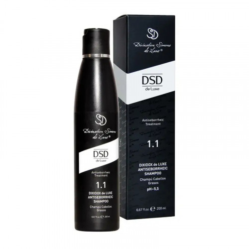 DSD de Luxe 1.1 Antiseborrheic Shampoo Šampūns pret seboreju 200ml