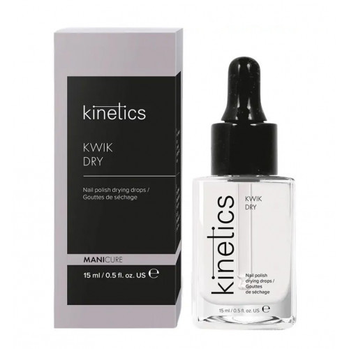 Kinetics Kwik Dry Nail Polish Drops Pilieni ātrai lakas žāvēšanai 15ml