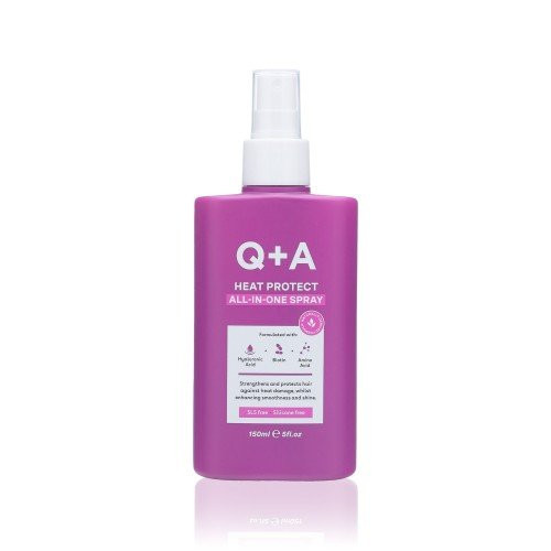 Q+A Heat Protect All-In-One Spray No karstuma aizsargājošs sprejs 150ml