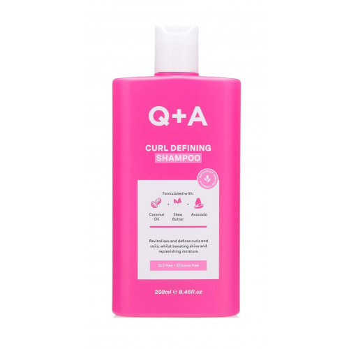 Q+A Curl Defining Shampoo Šampūns cirtainiem matiem 250ml