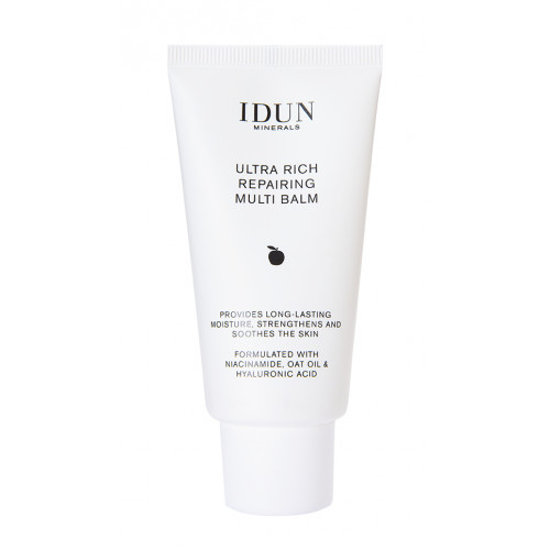 IDUN Ultra Rich Repairing Multi Balm Īpaši intensīvi mitrinošs atjaunojošs balzams ar niacinamīdu, hialuronskābi un auzu eļļu 50ml