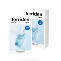 Torriden Dive-In Low Molecular Hyaluronic Acid Mask Pack Sejas maskas 27ml x 10vnt