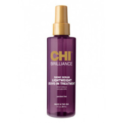 CHI Deep Brilliance Light Weight Leave - In Treatment Nenoskalojams matu serums ar olīveļļu un monoi eļļu 89ml