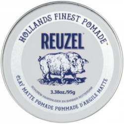 Reuzel Clay Matte Pomade Matēta stipras fiksācijas matu pomāde 35g
