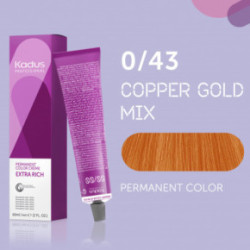 Kadus Professional Extra Rich Creme Permanent Hair Color Matu krāsa 60ml