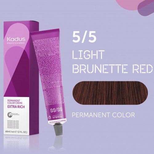 Kadus Professional Extra Rich Creme Permanent Hair Color Matu krāsa 60ml
