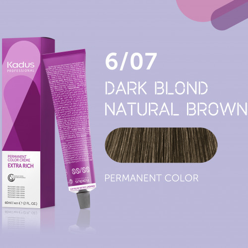 Kadus Professional Extra Rich Creme Permanent Hair Color Matu krāsa 60ml