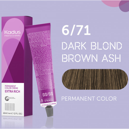 Kadus Professional Extra Rich Creme Permanent Hair Color Matu krāsa 60ml