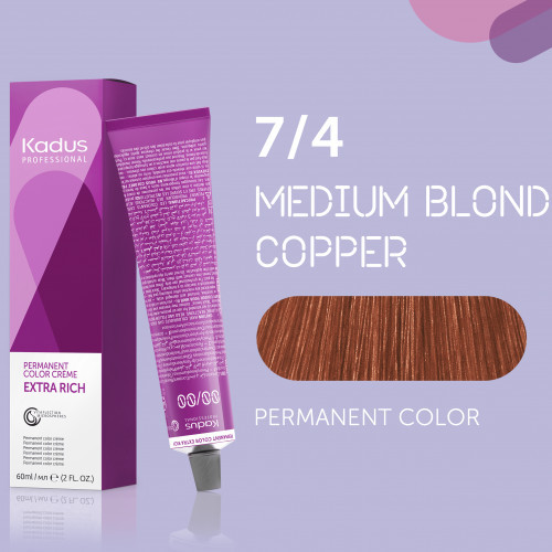 Kadus Professional Extra Rich Creme Permanent Hair Color Matu krāsa 60ml