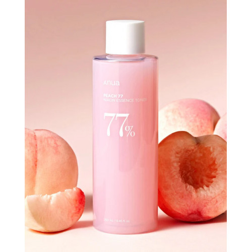ANUA Peach 77 Niacin Essence Toner Mitrinošs un atdzīvinošs sejas toniks 250ml