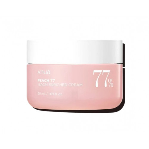 ANUA Peach 77 Niacin Enriched Cream Sejas krēms ar persiku ekstraktu 50ml