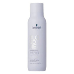 Schwarzkopf Professional BlondMe Cool Blondes Neutralizing Shampoo Violetais šampūns visu tipu blondajiem matiem 300ml