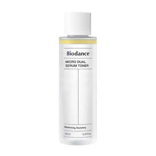 Biodance Micro Dual Serum Toner Mitrinošs un barojošs sejas toniks 150ml