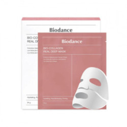 Biodance Bio Collagen Real Deep Mask Dziļi mitrinoša sejas maska 4x34 g.