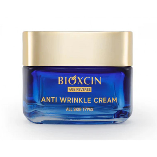Bioxcin (Bioxsine) Age Reverse Anti Wrinkle Cream Nakts sejas krēms ar hialuronskābi 50ml