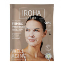 IROHA Tissue Face Mask With Bakuchiol & Peptides Sejas maska ar bakukiolu un peptīdiem. 23ml