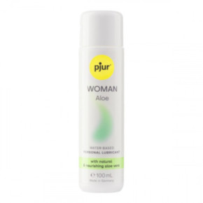 Pjur Woman Aloe Water-based Personal Lubricant Lubrikants uz ūdens bāzes ar alveju 100ml