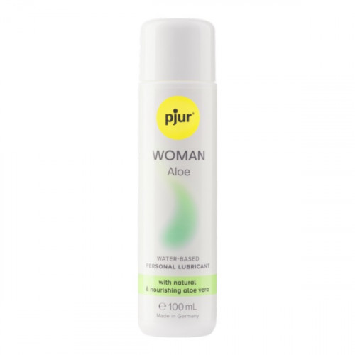 Pjur Woman Aloe Water-based Personal Lubricant Lubrikants uz ūdens bāzes ar alveju 100ml