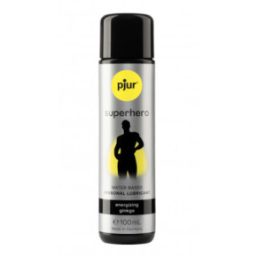 Pjur Superhero Energizing Ginkgo Lubrikants vīriešiem uz ūdens bāzes 100ml