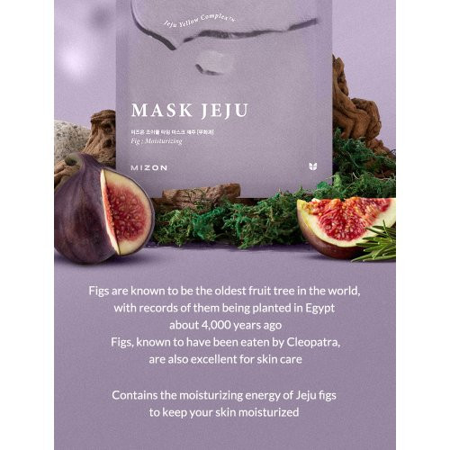Mizon Joyful Time Mask Jeju Fig Lokšņu sejas maska 1gab.