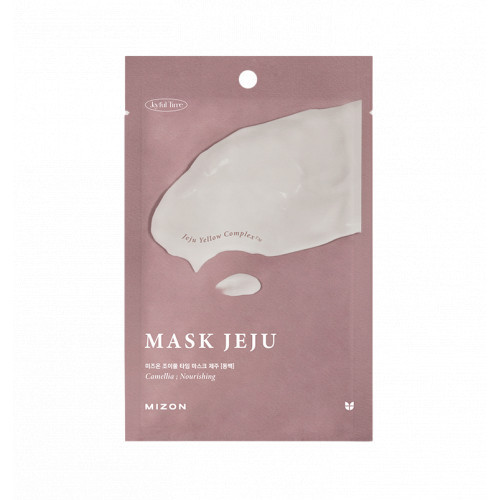 Mizon Joyful Time Mask Jeju Camellia Lokšņu sejas maska 1gab.