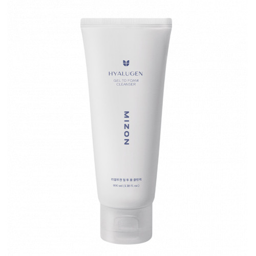 Mizon Hyalugen Gel To Foam Cleanser Putojošs sejas tīrīšanas līdzeklis 100ml