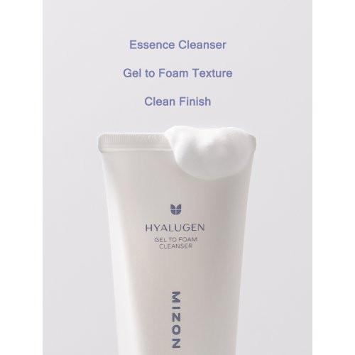Mizon Hyalugen Gel To Foam Cleanser Putojošs sejas tīrīšanas līdzeklis 100ml