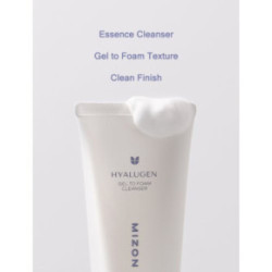 Mizon Hyalugen Gel To Foam Cleanser Putojošs sejas tīrīšanas līdzeklis 100ml