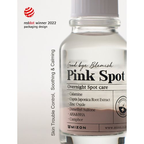 Mizon Goodbye Blemish Pink Spot Intensīva kopšana problemātiskai sejas ādai 19ml