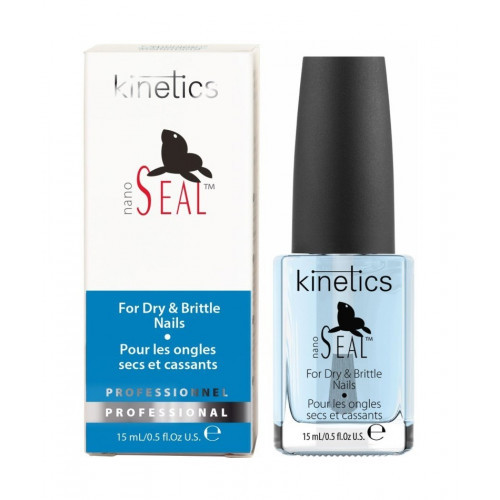 Kinetics Nano Seal Dry & Brittle Nagu stiprinātājs lūztošiem nagiem 15ml