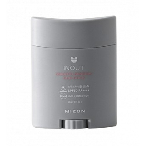 Mizon Inout Smooth Mineral Sun Stick SPF50 PA++++ Saules aizsargkrēms zīmulis 26g