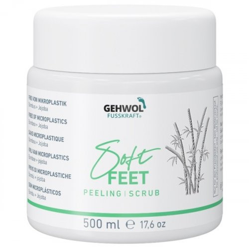 Gehwol Fusskraft soft feet scrub kāju krēms ar bambusa pulveri 125ml